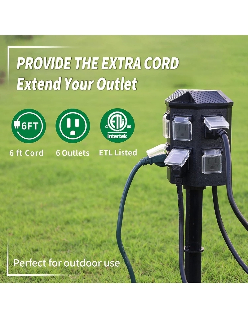 Outdoor Power Strip Timer - Picture 3 of 7